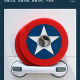 Bathroom Armrest Punch-free Strong Suction Cup Handle Children's Bathroom Cylinder Handle Elderly Toilet Safety Handle